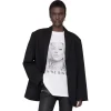 ANINE BING shirts avi tee k.moss