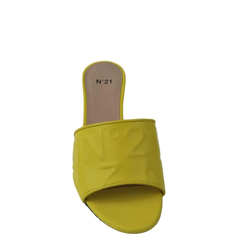 N.21 sandalen mule emboss
